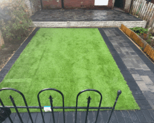 Garden landscaped by Direct Drives Nottingham