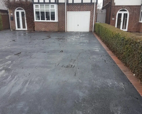 tarmac driveway completed in Nottingham by Direct Driveways and Patios