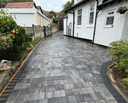 tegula block paving completed in Nottingham by Direct Drives & Patios