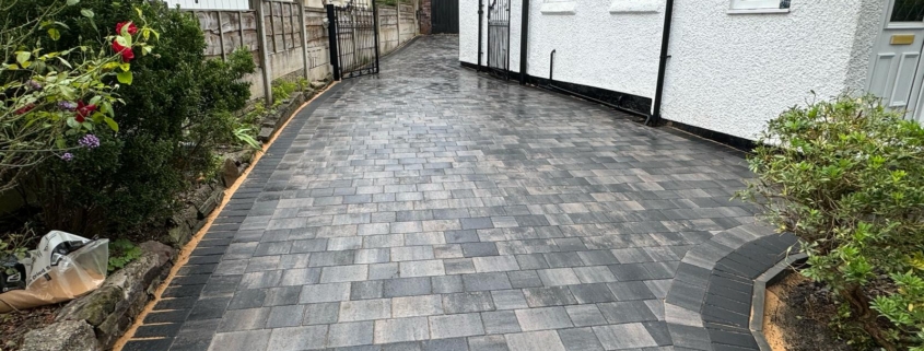 tegula block paving completed in Nottingham by Direct Drives & Patios
