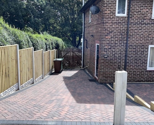 large block paving driveway completed in West Bridgford by Direct Driveways