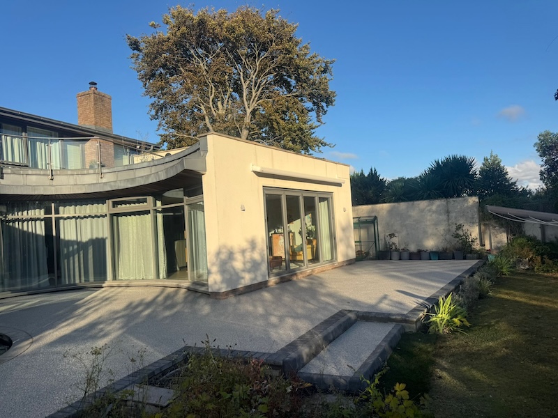 large resin driveway completed in Wollaton Nottingham