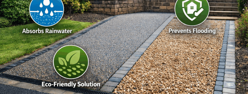 SUDS compliant driveways